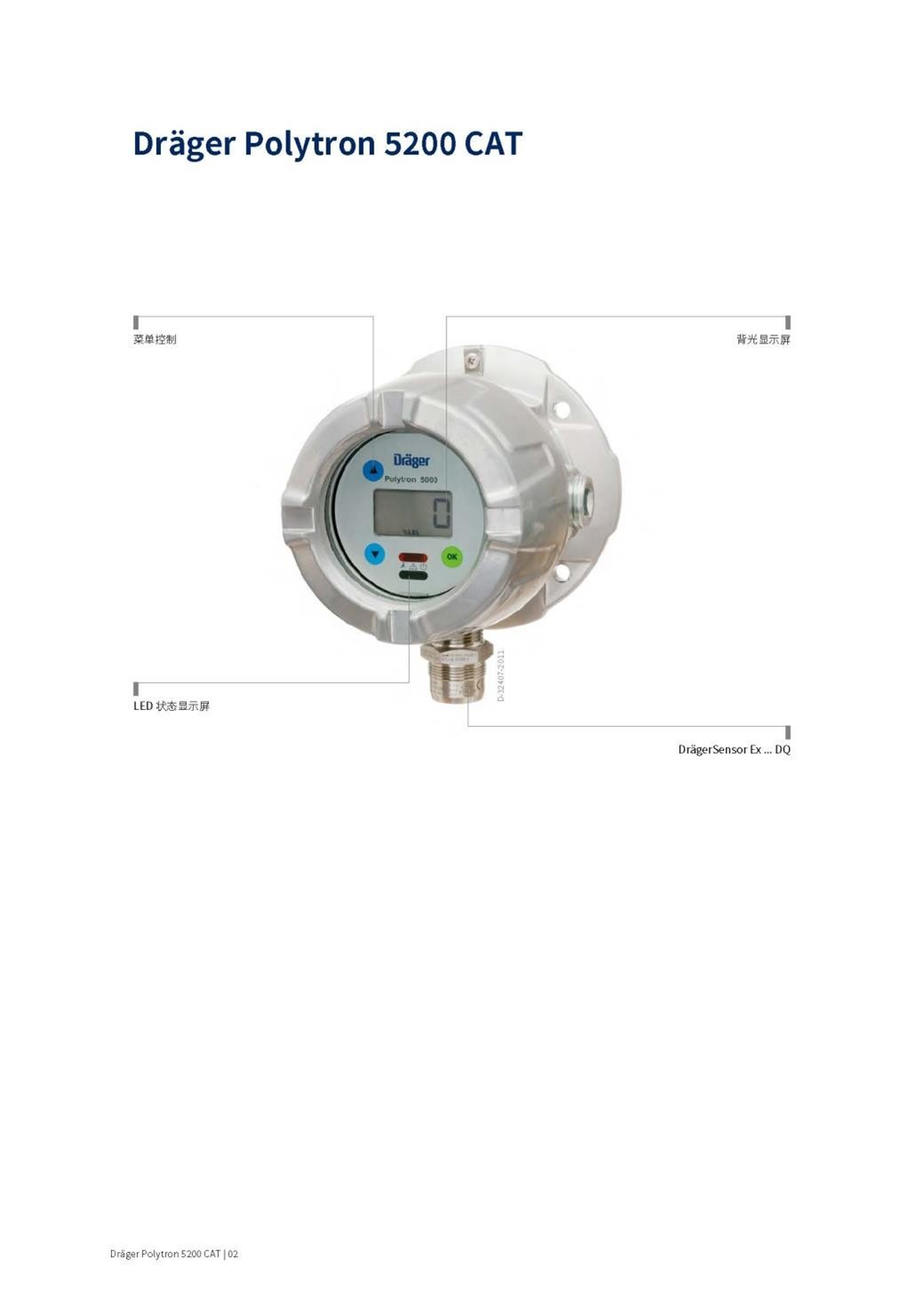 Dräger Polytron 5200 CAT